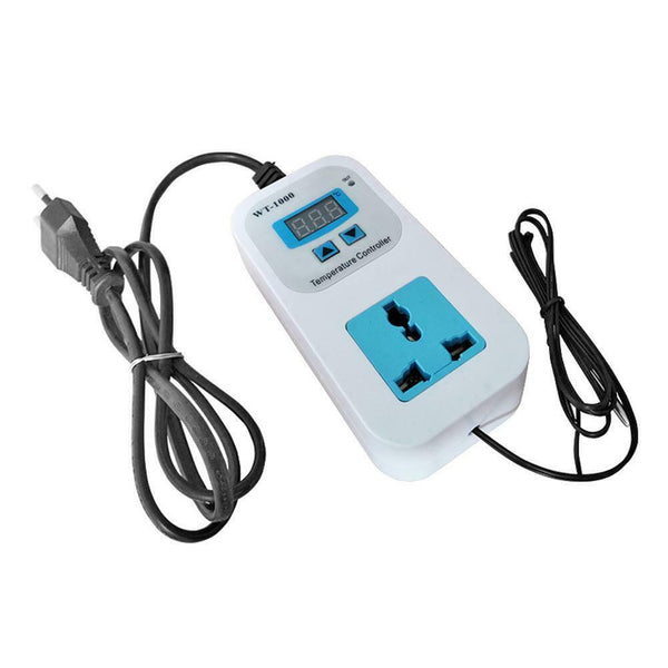 Digital Thermostat Regulator Temperature Controller Socket Outlet (EU Plug) A#S