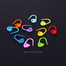 120pcs/Box 10 Colors Knitting Accessories Crochet Locking Stitch Markers Tool
