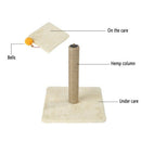 Pet Cat Tree Rope Swing Ball Scratching Post Climbing Frame Diy Assembled I