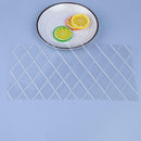 4pcs/Set Grid Transparent Texture Mat Cake Border Decorating Tool Cake Mold