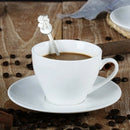 4PCS Christmas Stainless Steel Spoon Fashion Cartoon Coffee Spoon Life Home E9P8