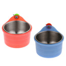 2x Bird Cage Accessories - Birds Feeder - Parrots Parakeet Budgies Feeding Cups