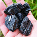 10~20g Natural Black Tourmaline Crystal Healing Crystal Stone Decoration Gift