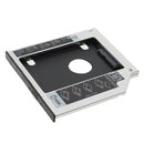 SATA 2nd HDD SSD Hard Drive Caddy f. 9.5 mm Universal DVD-ROM ODD Optical Bay YS