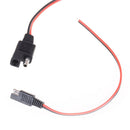 30CM 18AWG Battery Tender SAE DIY Cable DC Power DIY Cable Connector LJ