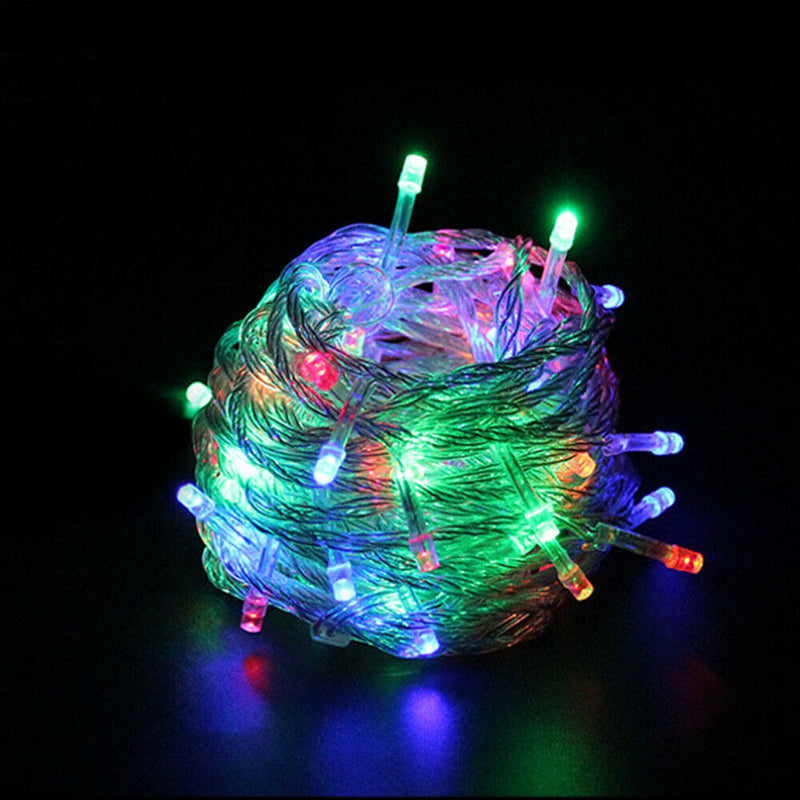 10M 100LED String Fairy Lights Indoor/Outdoor Christmas Party Light Lamp
