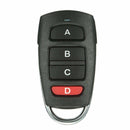 Universal 4 Channel Cloning Garage Door Remote Control Key Fob 433MHZ Remote