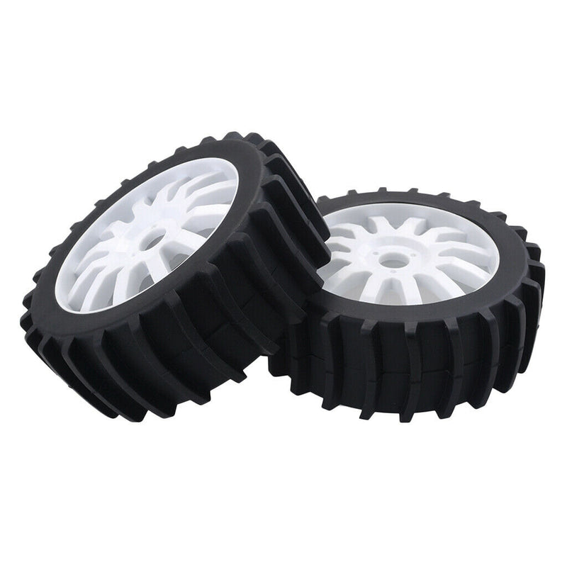 Different Color RC Car Wheel Tires 1/8 RC Buggy Wheel Accessories White
