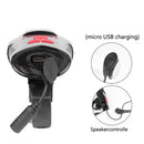 3 in 1 USB Charge LED Bike Front Light+Bicycle Wire Computer+Electric Bell