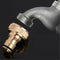 1/2" Brass Threaded Garden Water Pipe Tap Adapter Faucet Quick Connect Fittings