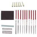Guitar Repair Hand Tool Kit Grinding Stone Grinding Sponge Fret Nut File Set