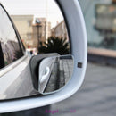 2 Car Rearview Blind Spot Side Rear View Mirror Convex Wide Angle Adjustable Hot