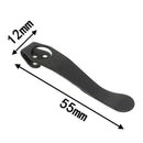 Titanium Deep Carry Pocket Clip Easy to Use Balck S4J5
