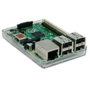 Abs Protective Case For Raspberry Pi 2B/3B/3B+ (Transparent) N1V8