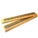 Bamboo Incense Burner Hand Carving Hollow Stick Incense Plate Holder Joss S S3O1