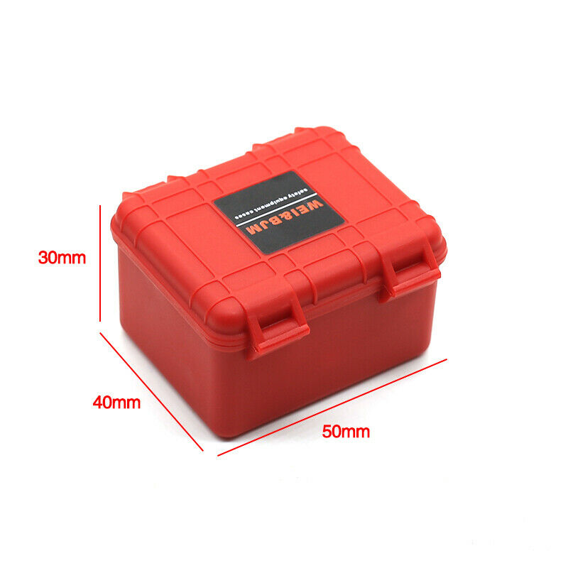 3Pcs Plastic Rc Car Storage Box Decoration Tool for Traxxas Trx4 Axial Scx1 F4P7