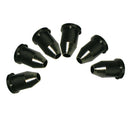 Practical 6x Black Guitar String Bushings String Instrument Accessories