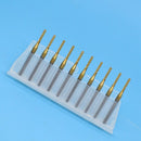 Carbide Wood Cutting Machine 1.0mm-2.0mm 10Pcs Left-Hand Corn Milling Cutte