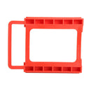 2.5 to 3.5 Inch SSD Notebook HDD Hard Disk Mounting Adapter Dock Holder Red
