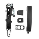 Car Outer Door Handle Left Chrome Sliding Left Side Door Handle Holder Fits for