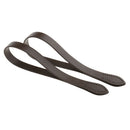 2x PU Leather Handle Handbag Shoulder Bag Short Strap Accessories Coffee