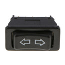 2pcs Universal 5 Pin Dual Rows Electric Power Window Master Switch for Car Green