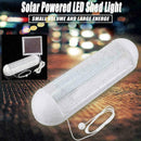 Solar Powered LED Shed Light Wall Indoor Pull Lamp Corridor La Yard Garden Y0U4