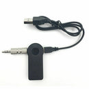 2Pcs Wireless Bluetooth Receiver 3.5mm AUX Audio Stereo Music Home Car Ada SDL