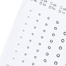1PC Fashion Standardized C Eye Chart Visual Testing Chart for Pilot FT