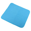 Kitchen Microfibre Dish Drying Mat Sink Drainer Washing Up Tea Towel Blue