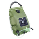 20L Solar Shower Bag Hiking 5Gallons Bathing Water Heater Pack on-Off Switch
