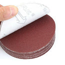 30pcs/set 5inch 125mm Round sandpaper Disk Sand Sheets Grit 80/100/120/180/