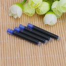 10pcs Blue Ink Cartridges For Fountain Pen Refillable Bag Standard 0.6mm
