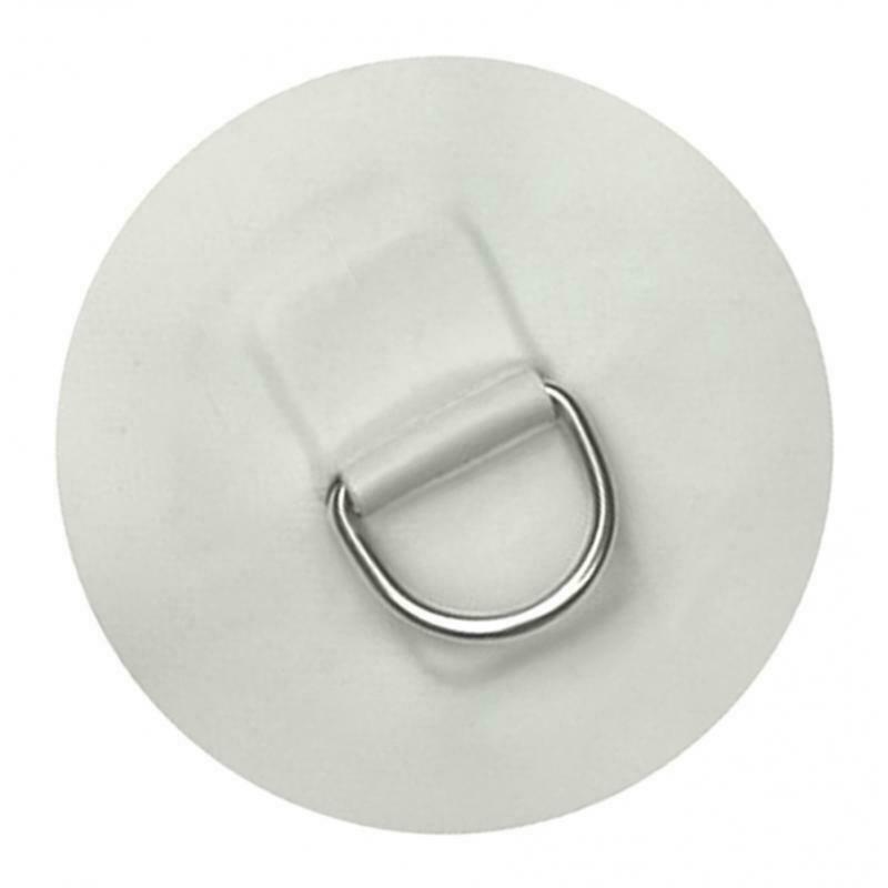 Quality 4"StainlessSteel Inflatable Boat Kayak Dinghy D-RING PVC Patch PVC