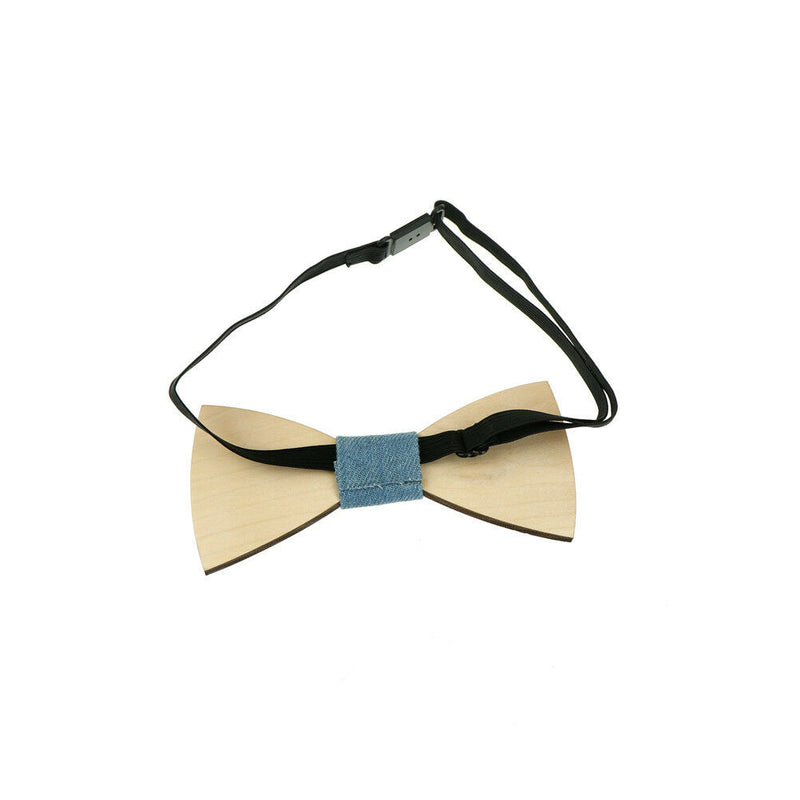 Simple Men's Suit Wooden Bow Tie Groom Wedding Party Men Formal Wear Bow tieJ.