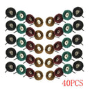 40Pcs 1inch Abrasive Wheel Buffing Polishing Wheel Brush Set 25mm Fr Rotary Tool