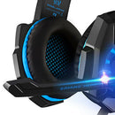G9000 Gaming Headset Wired 40mm Driver Over Ear Headphones Earbuds+LED Light+Mic