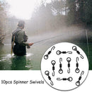10X Spinner Swivels Ronnie Rigs Carp Fishing End Tackle Change Quick W8P8 Y D9K8