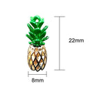 10Pcs Fashion Pineapple ornaments DIY Craft Tool Cute Jewelry Making Access