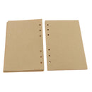 80 Sheets A6 Notebook Inserts Binder/Planner Blank Craft Paper Bullet Journaling