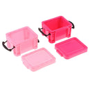 2 PCS Mini Storage Box Candy Color Containing Box DIY Accessories for Kurhn BJD