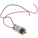 Steel Gear N20 Mini Micro Precision DC Geared Motor D-Axis Speed Reduction Motor