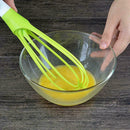 Plastic Manual Egg Beater Home Kitchen Hand Whisk Mixer Milk Egg Cake Beate N1R0