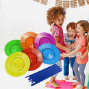 Boy Girl Props Circus Performance Stage Spinning Plate Set Juggling Skill