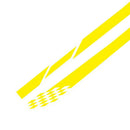 1 Pair Racing Stripe Car Styling Stickers Side Skirt Vinyl Decals Graphics