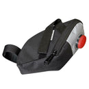 Waterproof Storage Saddle Bag Seat Cycling Tail Rear Pouch Bag with Light