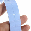 30 pcs 10X10X1mm GPU CPU Heat Sink Cooling Heat Pad Conductive Silicone Pad O4G3
