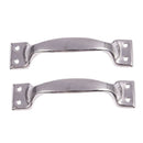 2 Pcs Wardrobe Gates Windows Metal Handles Pull 10.2 cm Length Q8B1