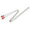 Pair Of Tow Chain W/ Trailer Hook For 1:10 Axial SCX10  D90 RC Crawler