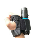 Outdoor Diving Flashlight Gloves Diving Led Flashlight Bracket Nylon Diving Y2M8